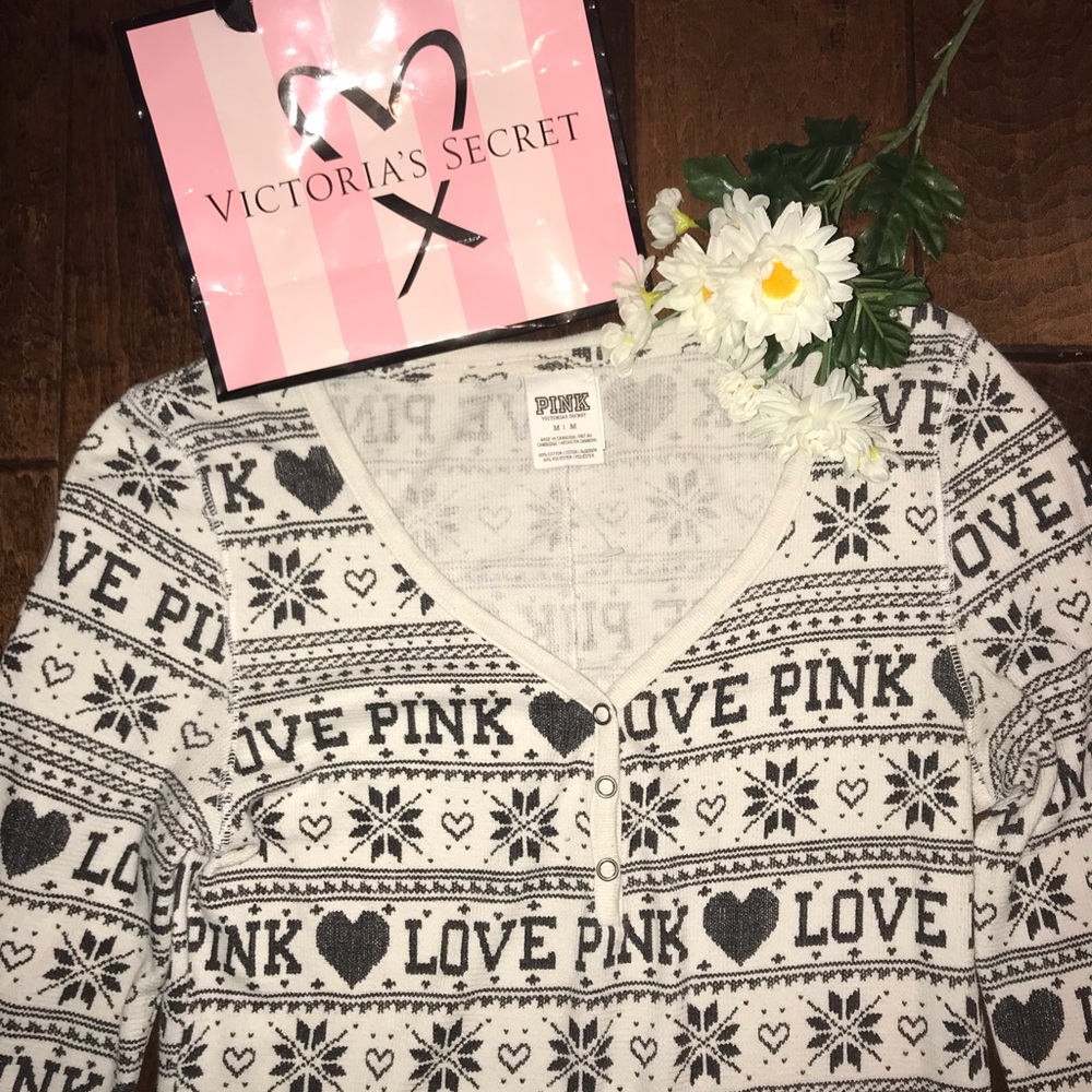 Victoria’s Secret Pink Onesie Onesi Jumper Romper - Picture 3 of 8